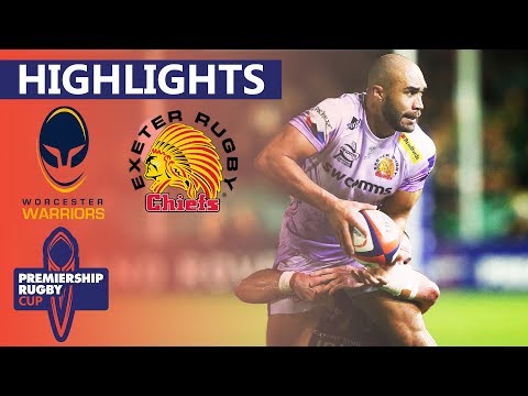 Worcester v Exeter | HIGHLIGHTS | Late Tries Inspire Victory! | Premiership Cup 2019/20
