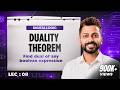 Lec-8: Duality Theorem | How to find Dual of Any Boolean Expression