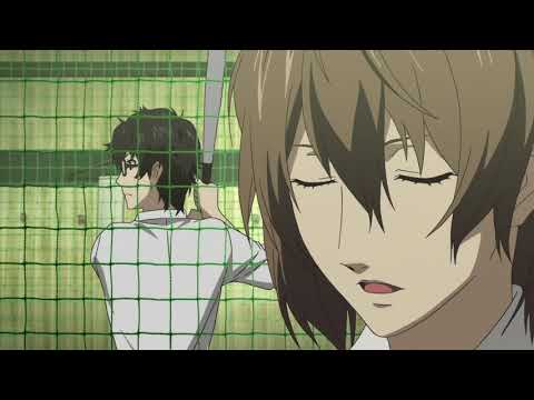 (Dub) Akechi invites Ren to the Batting Cages - Persona 5 the Animation