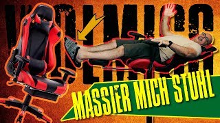 Wolmics Gaming Stuhl WS204 Upgrade Version + Fußstütze u Massage Funktion | Unboxing | Aufbau | Test