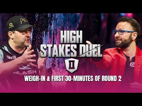 High Stakes Duel II | Round 2 | Phil Hellmuth vs Daniel Negreanu