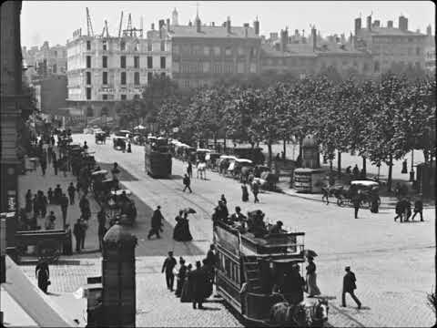 Lyon, place Bellecour (1895)