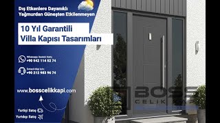2022 Kompozit Villa Kapıları | Yeni Sezon | Dış Etkenlere Dayanıklı Kompozit | B