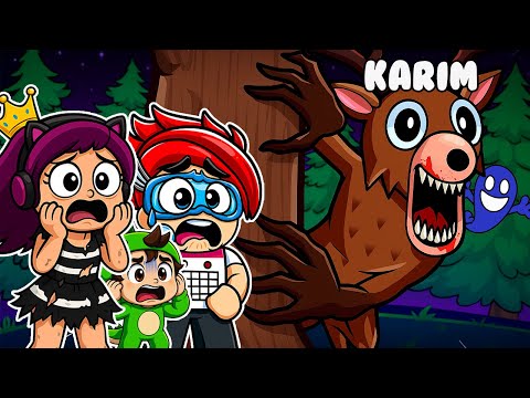 I Impersonated the MONSTROUS DEER in 99 Nights in the WOODS to Troll my Family!