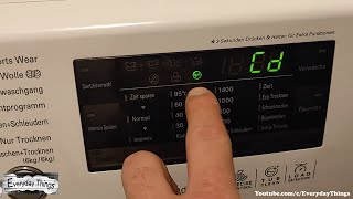 LG washer dryer combo, CD code appear, What it means and why it appears