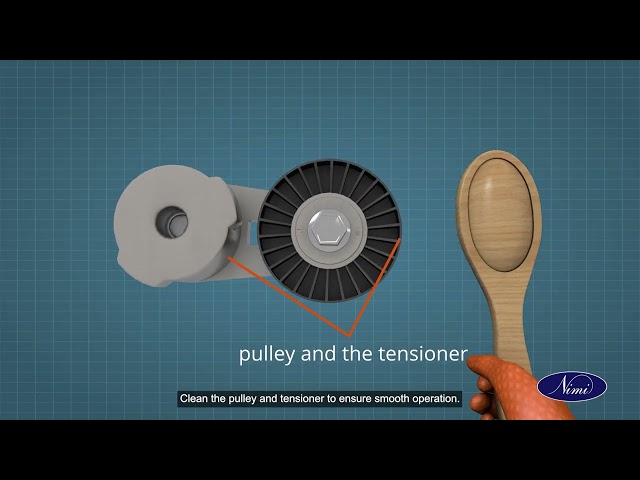 Practice Inspecting & Adjusting an Engine Drive Belt 