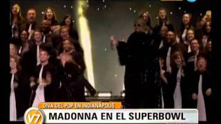 Visión Siete: Madonna brilló en el Super Bowl 2012