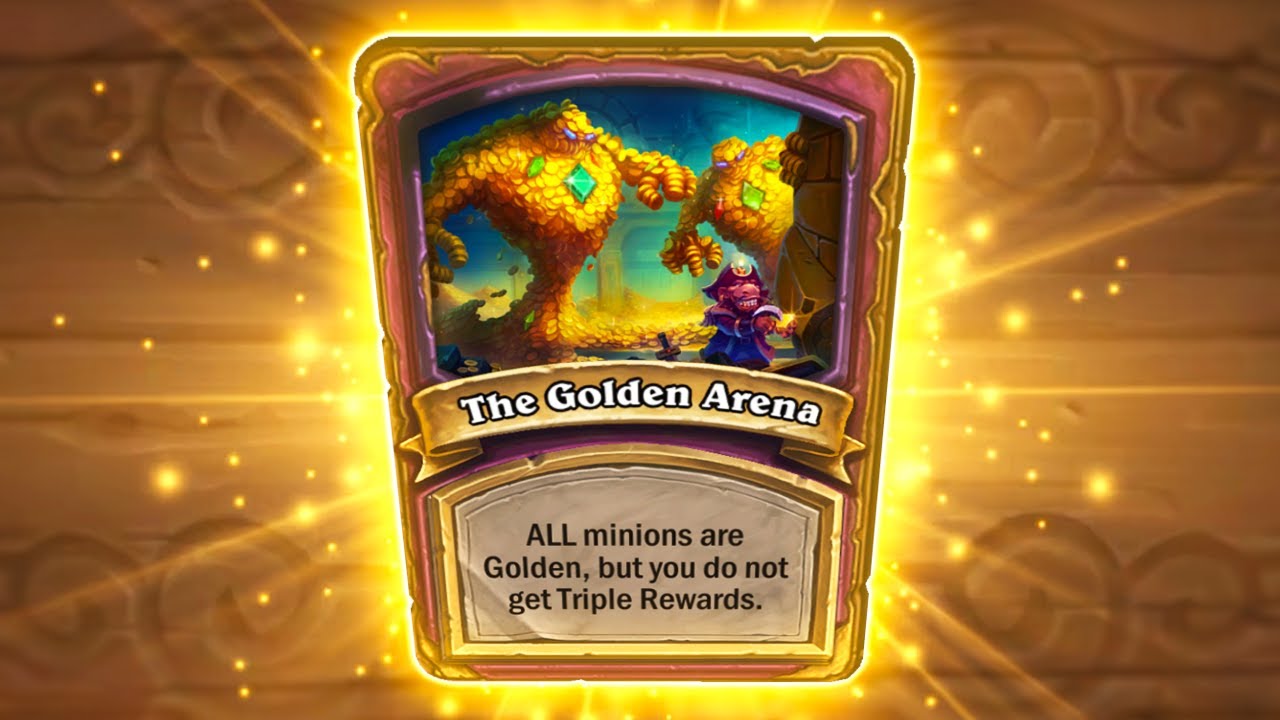 ALL minions are Golden! | Hearthstone Battlegrounds