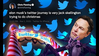 Elon Skellington Discovers Twitter & Decides to Buy It • Elon Musk in The Nightmare Before Christmas