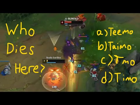 Challenger Teemo vs Masters Pantheon is just unfair!