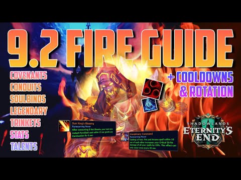 SKB FIRE MAGE GUIDE 9.2 | Best rotation, legendaries, & more in World of Warcraft Shadowlands 9.2