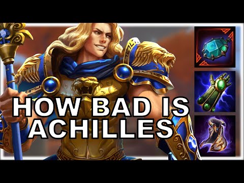 DOES THIS GOD NEED BUFFS??? - Achilles Solo Ranked Conquest