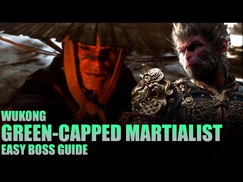 How to Beat Green-Capped Martialist - Easy Boss Guide | Black Myth Wukong