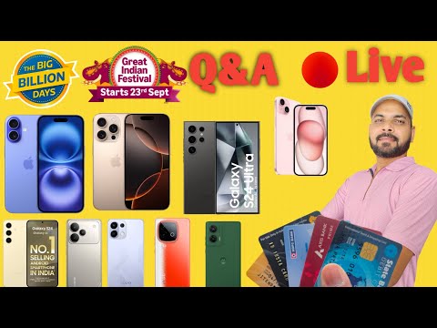 Flipkart Big Billion Day Amazon Great Indian Festival Live Deals Discount offers