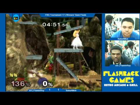 Flashback Games Presents: Tournament 17 - Flamin Roy (Fox) Vs. Baka4Moe (Peach) Winners Semis