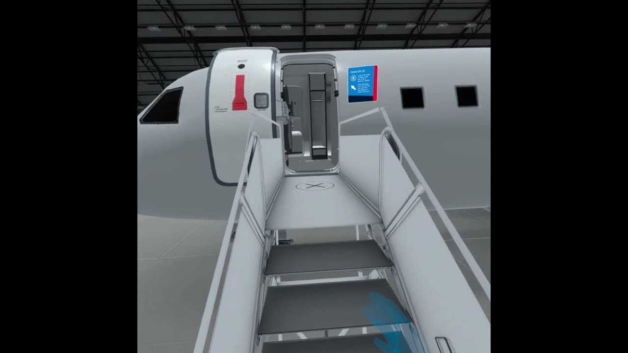 VR Jet Walkthrough