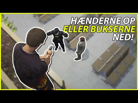 Røver Betjent PÅ STATIONEN?? 😦😂 | DANSK RP