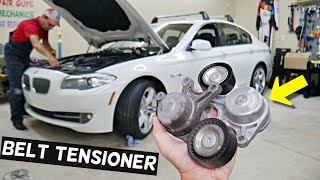SERPENTINE BELT TENSIONER REPLACEMENT BMW F10 F11