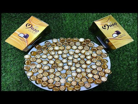 Tosca Muso Gold center filled milk chocolate is your milky way to happiness | Best delicious 😋 |