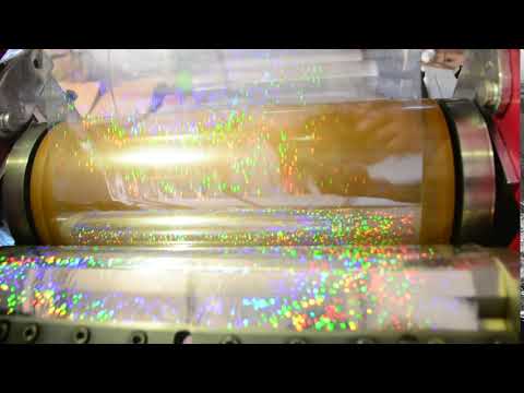 Holograhic Aluminum Foil