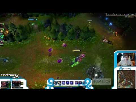 C9 Sneaky Lucian vs Jinx [Challenger Ranked solo queue AD]