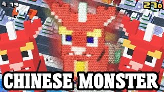 CROSSY ROAD CHINESE MONSTER Unlock! | NEW Secret Characters of Chinese New Year Update 2016