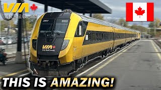 Canada's INCREDIBLE NEW Intercity Train is a Game Changer! Montreal to Toronto with VIA Rail