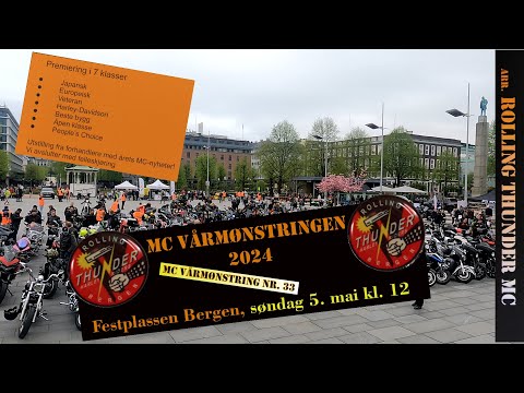 2024 MC vårmønstring i Bergen