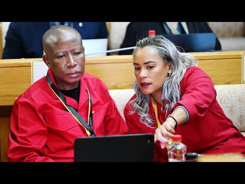 Commander-in-Chief Julius Malema’s cross-examination of Suspended Minister of Police, Senzo Mchunu