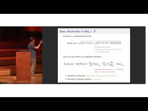 Alberto Zaffaroni - Progress on AdS Black Holes in String Theory