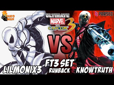 UMVC3 Parsec FT3 Set Runback - lilmonix3 VS KnowTruth