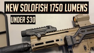 New Solofish 1750 Lumens Tactical Flashlight