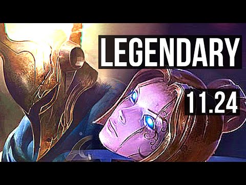PANTHEON vs ORIANNA (MID) | 17/1/7, Legendary | EUW Diamond | 11.24