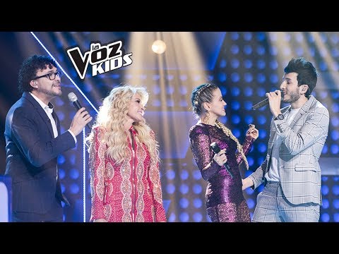 Los entrenadores cantan Una Casa en el Aire – Batallas | La Voz Kids Colombia 2018
