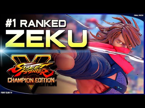 Hydrogenium (Zeku)  ➤ Street Fighter V Champion Edition • SFV CE