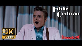 Eddie Cochran AI 4K Restored - Twenty Flight Rock (1956)