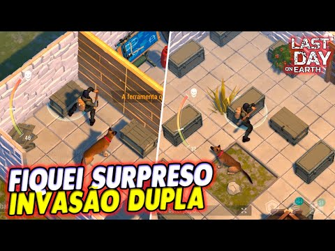 FIQUEI SURPRESO COM ESSA INVASÃO DUPLA - Last Day On Earth