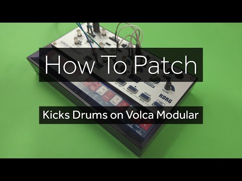 How To Patch Kick Drums on Volca Modular