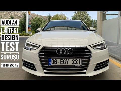 AUDİ A4 1.4 TFSI 150 HP DESIGN TEST SÜRÜŞÜ / İÇ-DIŞ TASARIM, GENEL İNCELEME, TEKNİK VERİLER B9 KASA