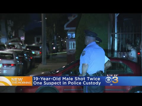 Police: 19-Year-Old Man Shot Twice In Fairhill, 1 Suspect In Custody