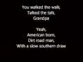 Justin Moore Grandpa Lyrics