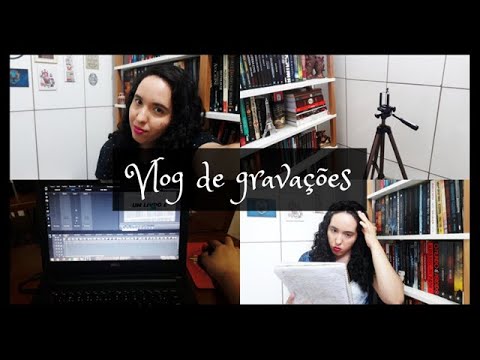 Vlog de gravações | VEDA 18 | Um Livro e Só