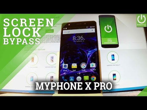 How to Hard Reset myPhone X PRO - Bypass Screen Lock / Format