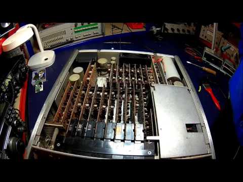 HP 5245L Frequency Counter from the junk pile (nixie tubes), inspection and test