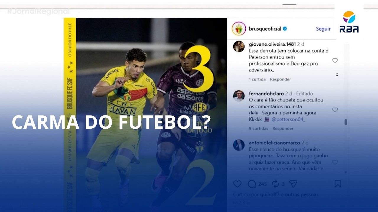 Carma do futebol? Provocação vira combustível para virada da Ferroviária