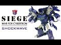 KL變形金剛玩具分享402 SIEGE Leader Class SHOCKWAVE 圍城系列 震盪波