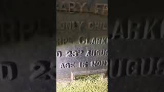 Baby Freddie 💔 #shorts #cemetery #grave