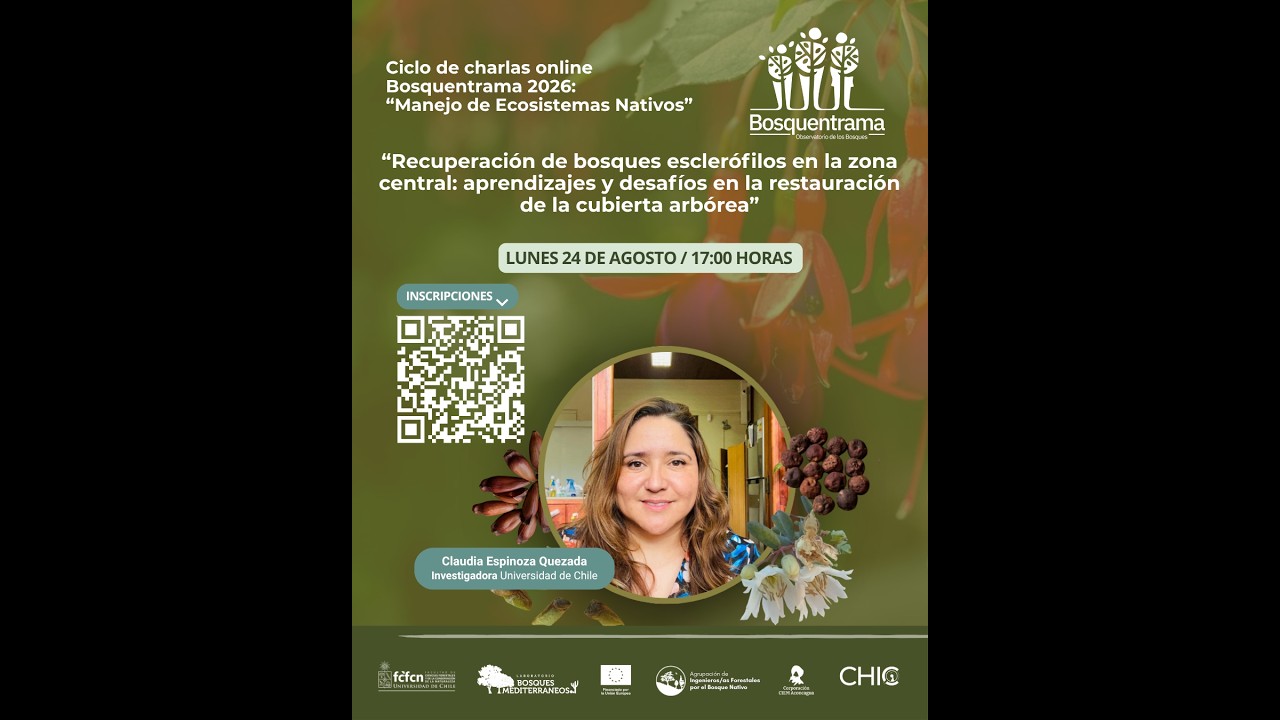 Formación viverización y regeneracion Recuperacion esclerófilo Aprendizaje y desafíos sobre cubierta