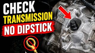 How To Check Transmissions With No Dipstick - Easy!