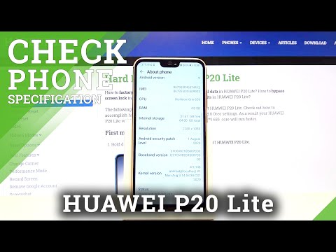 HUAWEI P20 Lite Device Specification – Check Phone Specification
